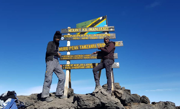 Mount Kilimanjaro Machame route is one of the highest summit success rates given the topography and nature of the route which allows climbers to “trek high & sleep low.